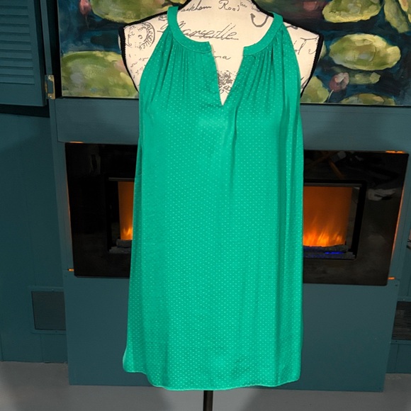 CAbi Tops - CAbi Green Sleeveless Blouse